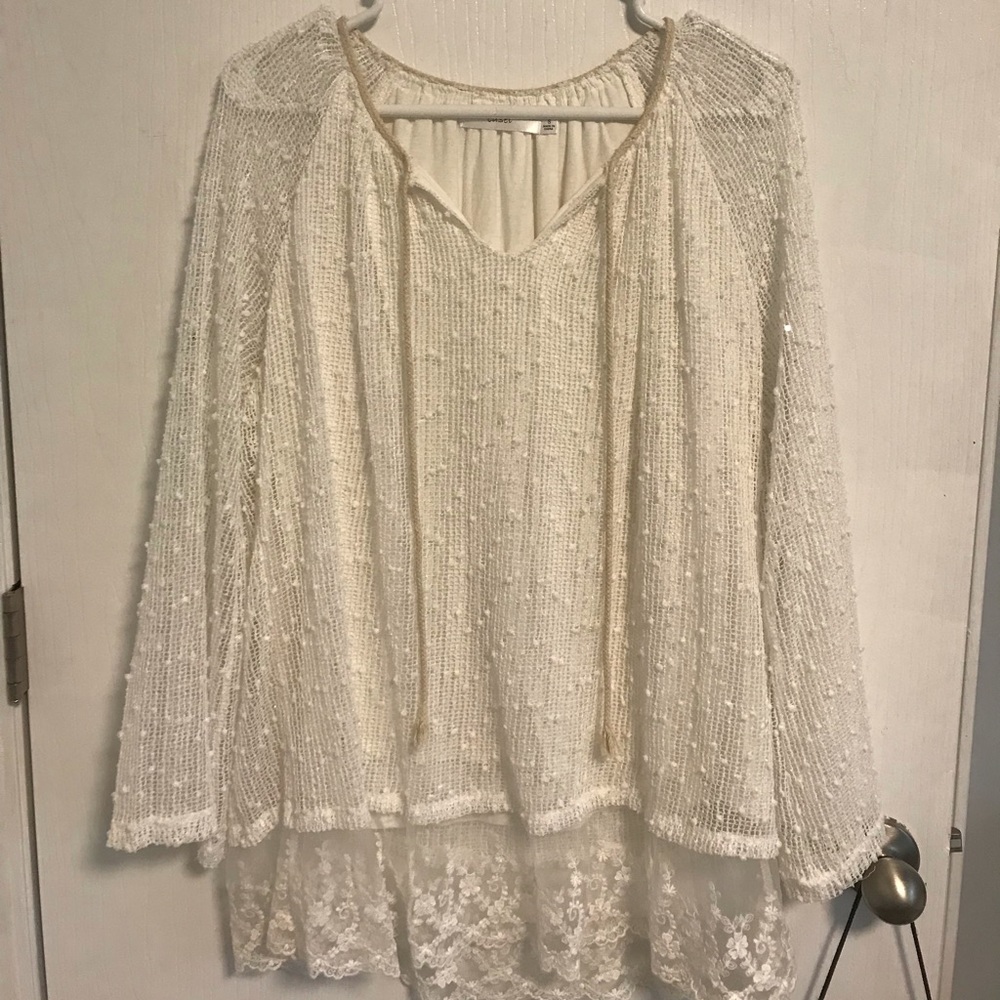 White long sleeve